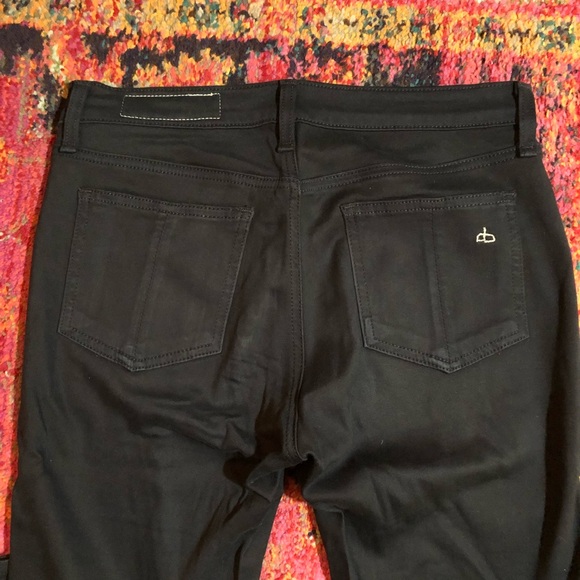 rag & bone/jean navy brushed pants - Picture 3 of 3